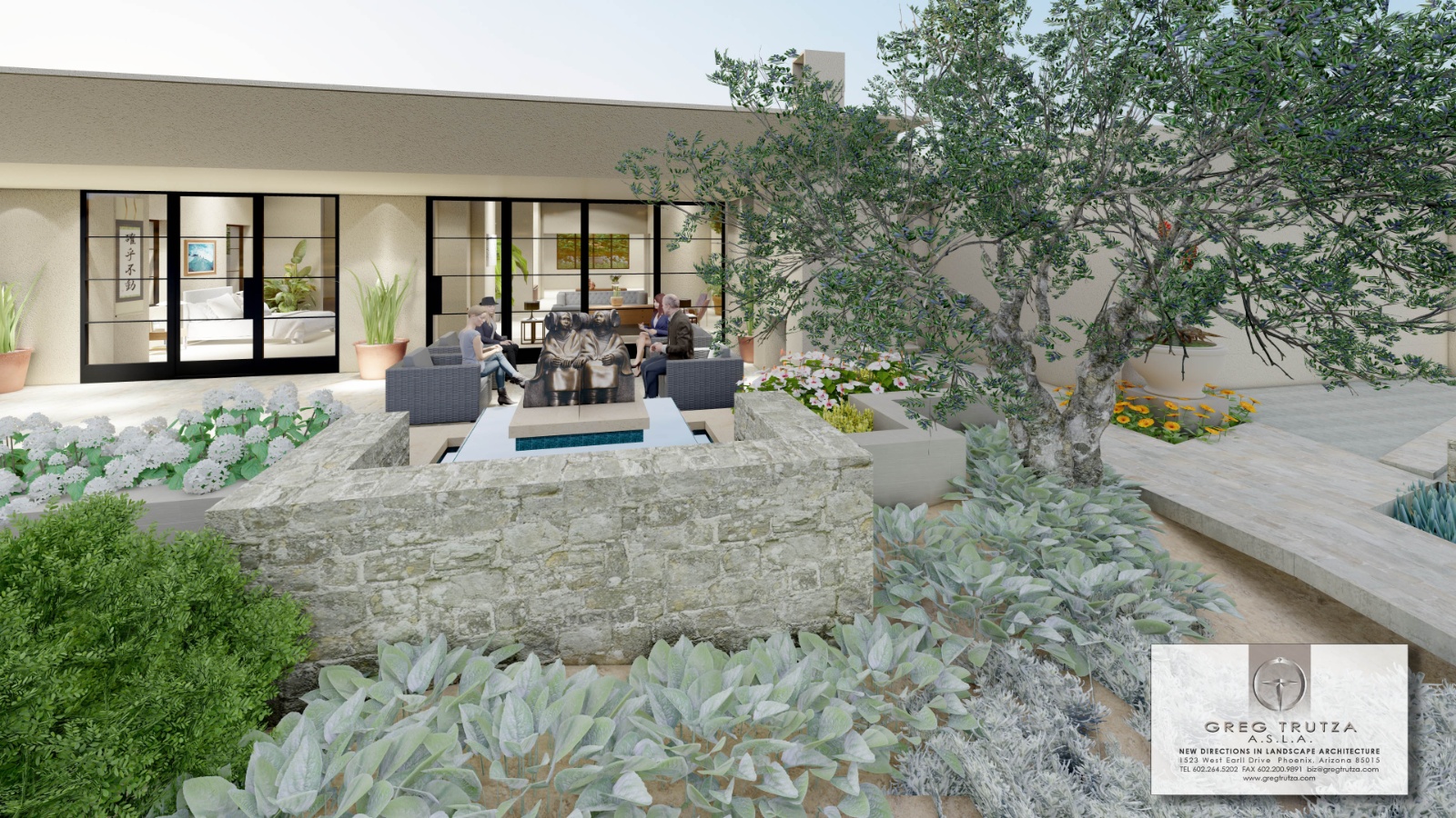 Lewis Front Fountain with 57   Photo